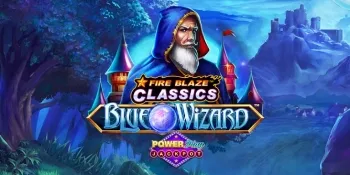 Fire Blaze: Blue Wizard™ PowerPlay Jackpot